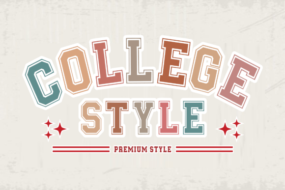 Collegestyle Regular: The Font That Brings Team Spirit to Your Brand