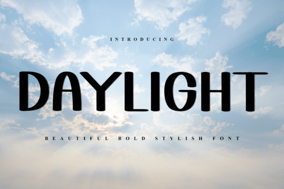 Daylight: A Font That Brings Warmth and Clarity to Your Designs