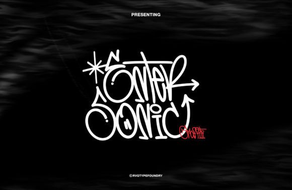 Enter Sonic Graffiti: A Bold Handwritten Font for Modern Designs