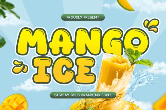 Mango Ice: A Fresh Typeface for Sweet Branding