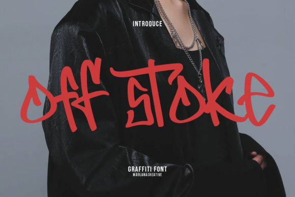 Off Stoke Font: Inject Whimsy and Graffiti Edge Into Your Designs