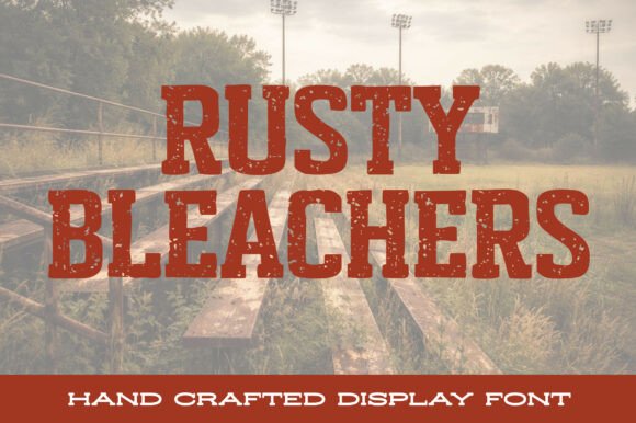 Rusty Bleachers: The Typeface That Feels Like a Friday Night Game