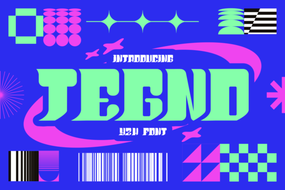 Tegno: A Typeface That Channels Y2K Nostalgia and Futurism