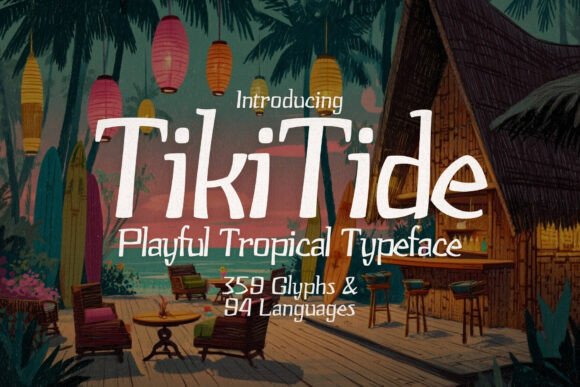 Tiki Tide Regular: Capture Island Spirit in Your Designs