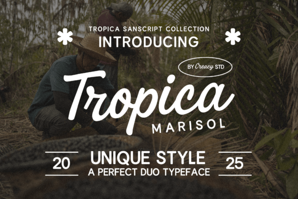 Tropica Marisol Duo: A Vintage Font Pairing for Modern Branding