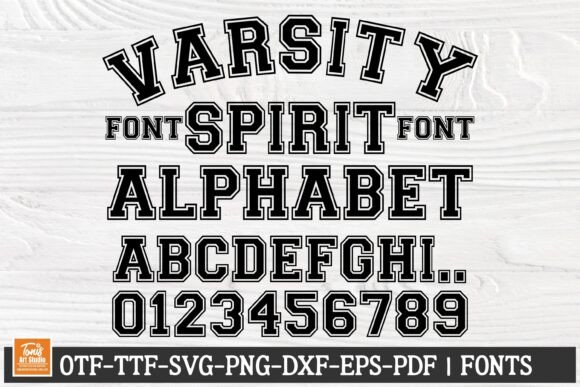 Varsity Spirit: The Bold Typeface for School Pride Designs