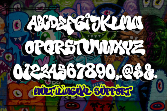 Wild Hustle Graffiti: The Energetic Font That Brings Designs to Life